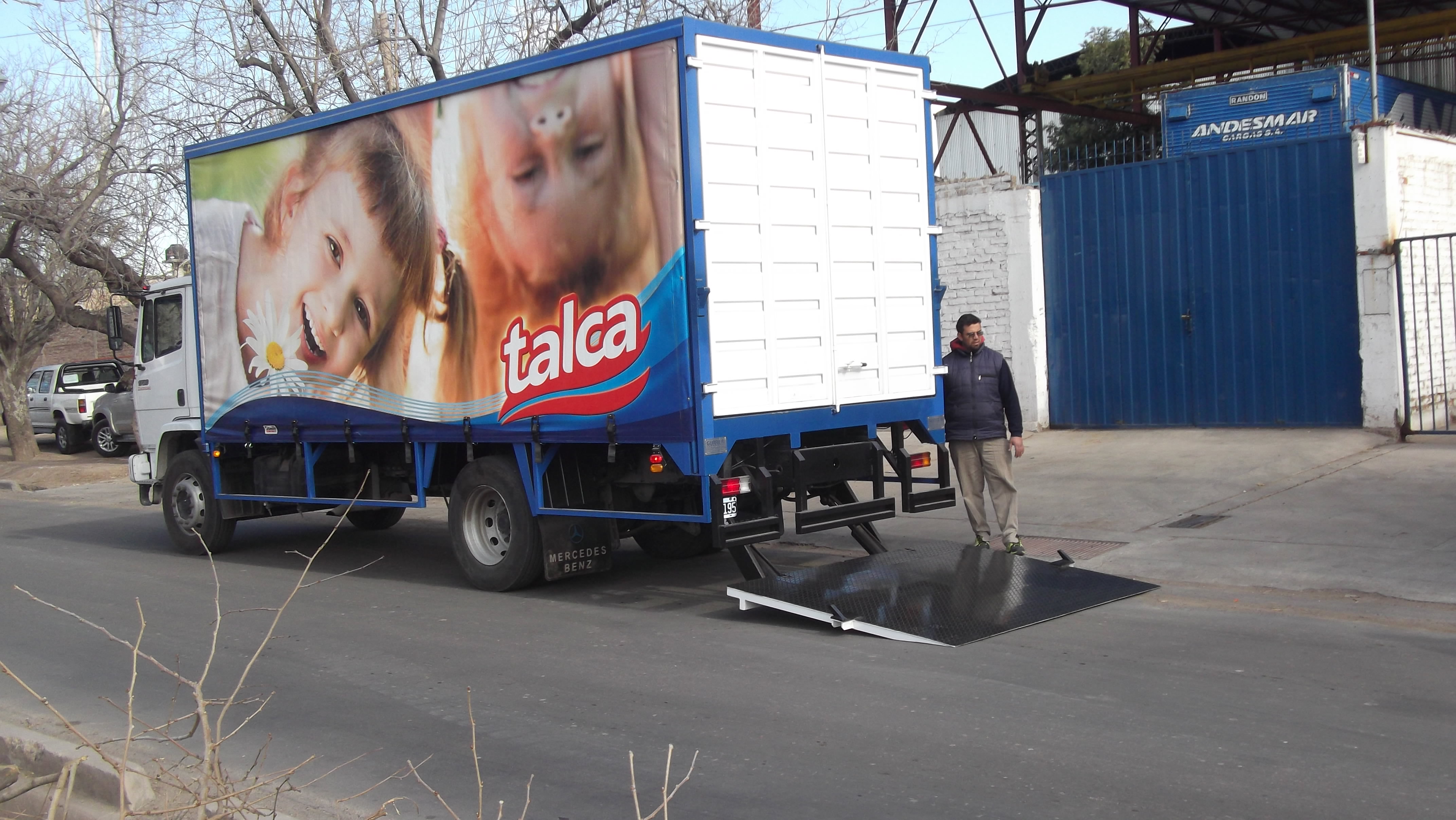 Plataforma Hidráulica Trasera Reforzada (Hasta 2.500 kg)