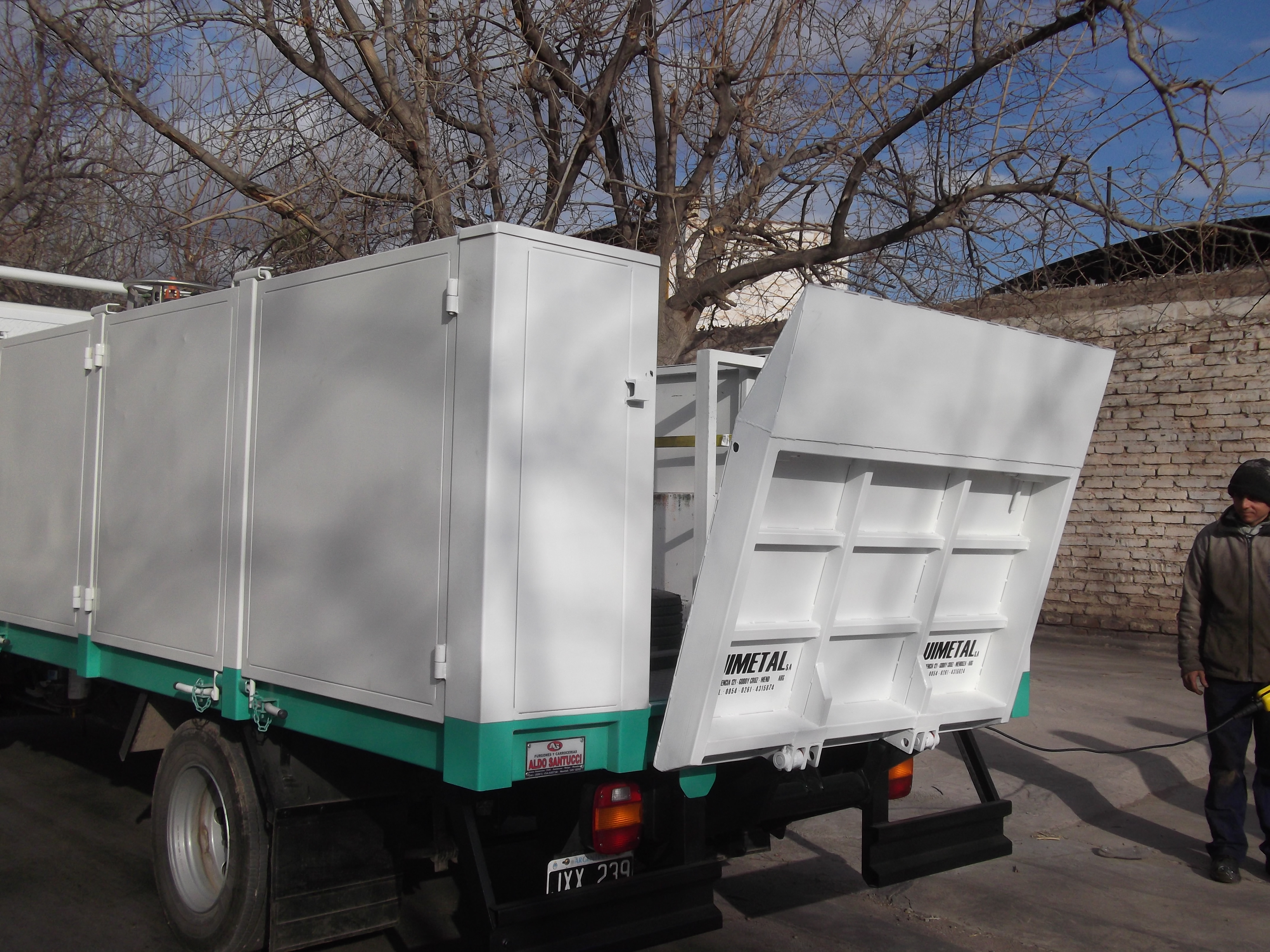 Plataforma Hidráulica para Gases y Cilindros (500 kg)